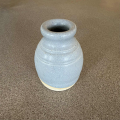 Budette Vase Satin Blues #2