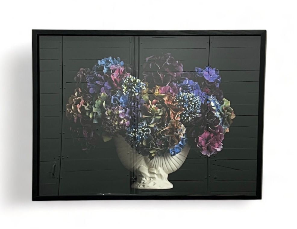 Ebony Hydrangea (Framed)